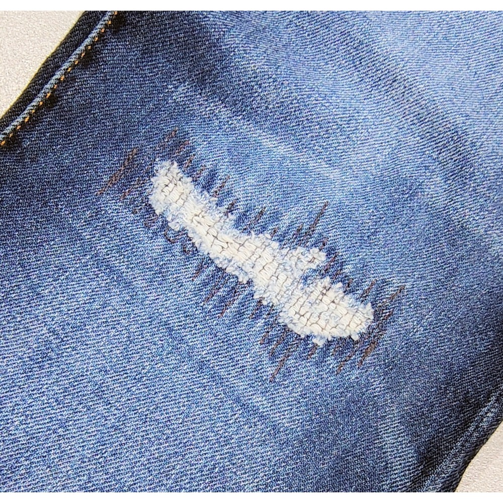 Polo Ralph Lauren Jeans The Sullivan Slim Boys Size 14 Blue Distressed Denim - Picture 14 of 14